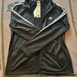 NWT Adidas Women's Black Track Jacket